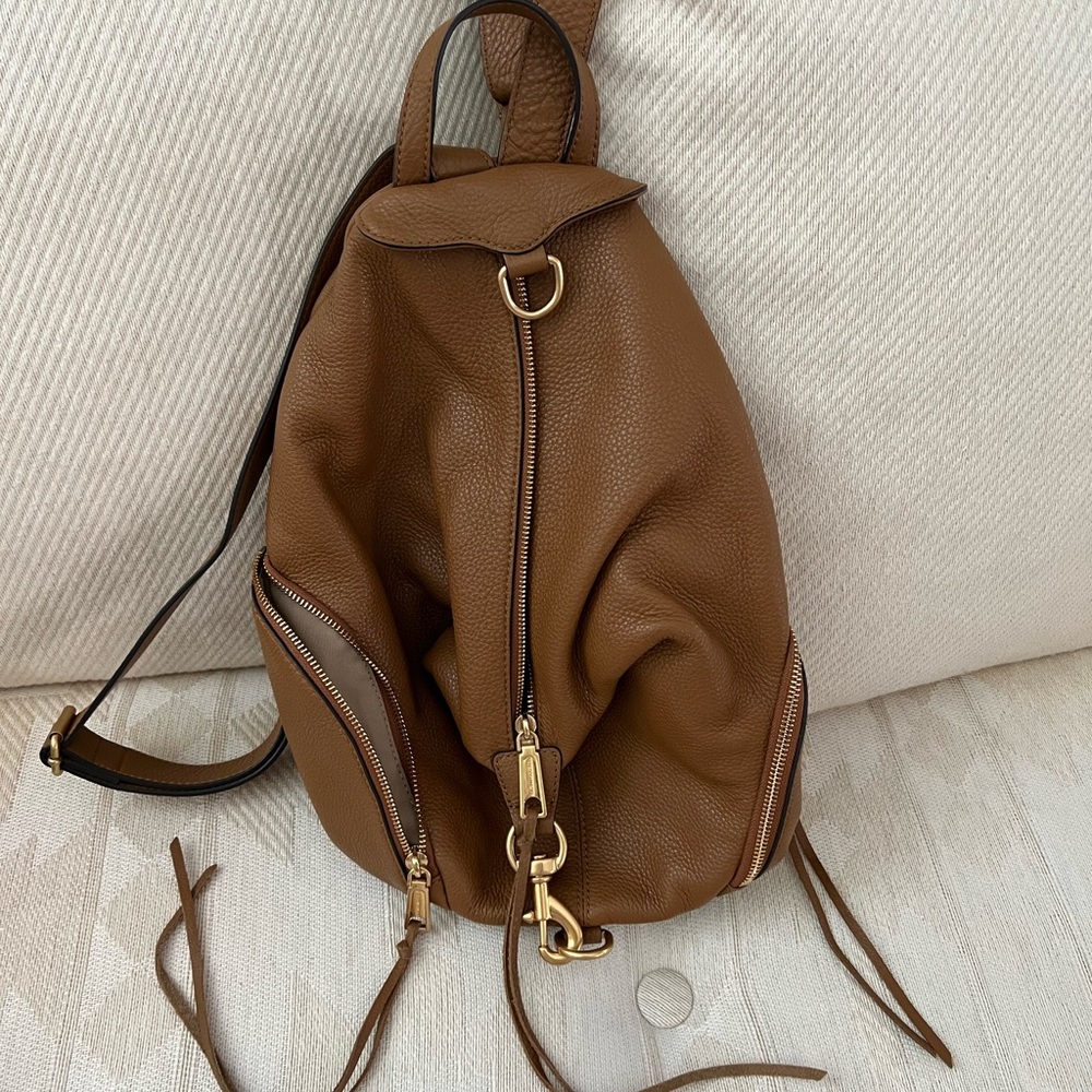 Rebecca Minkoff Brown Leather Backpack Bag